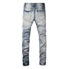 Men Trendy Jeans High-street trendy apparel