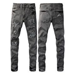 Men Trendy Jeans High-street trendy apparel