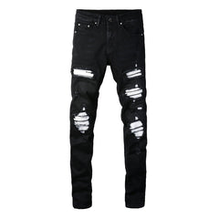 Men Trendy Jeans High-street trendy apparel