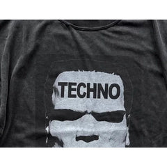 VTG T Shirts Men Creative Pure Cotton High-Street Fashion