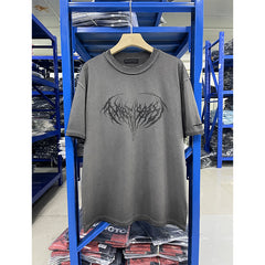 VTG T Shirts Men Creative Pure Cotton High-Street Fashion