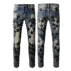 Men Trendy Jeans High-street trendy apparel