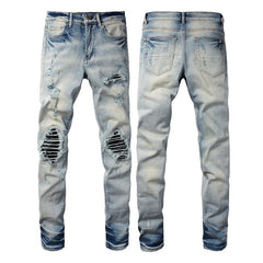 Men Trendy Jeans High-street trendy apparel