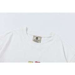 VTG T Shirts Men Creative Pure Cotton High-Street Fashion