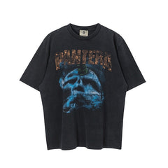 VTG T Shirts Men Creative Pure Cotton High-Street Fashion