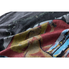 VTG T Shirts Men Creative Pure Cotton High-Street Fashion