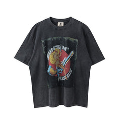 VTG T Shirts Men Creative Pure Cotton High-Street Fashion
