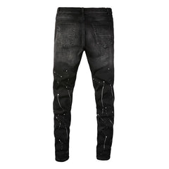 Men Trendy Jeans High-street trendy apparel