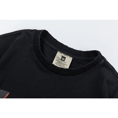 VTG T Shirts Men Creative Pure Cotton High-Street Fashion