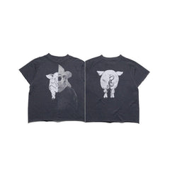 VTG T Shirts Men Creative Pure Cotton High-Street Fashion