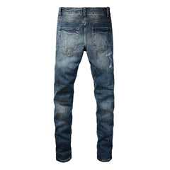 Men Trendy Jeans High-street trendy apparel