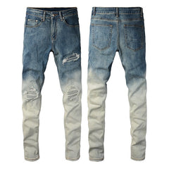 Men Trendy Jeans High-street trendy apparel