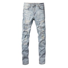 Men Trendy Jeans High-street trendy apparel