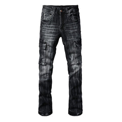 Men Trendy Jeans High-street trendy apparel