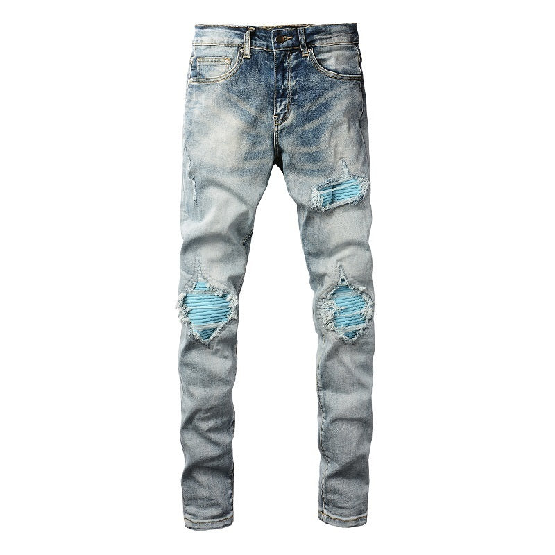 Men Trendy Jeans High-street trendy apparel