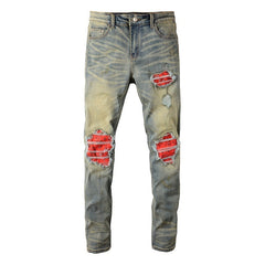 Men Trendy Jeans High-street trendy apparel