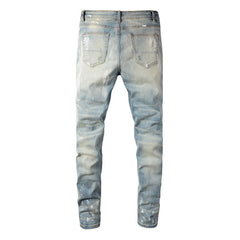 Men Trendy Jeans High-street trendy apparel