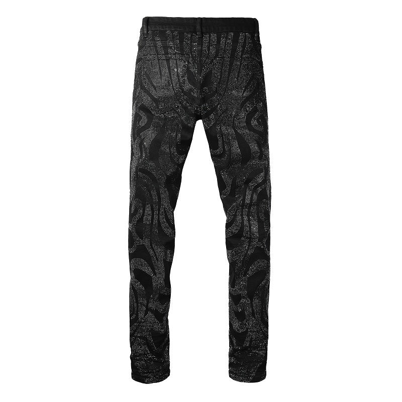 Men Trendy Jeans High-street trendy apparel