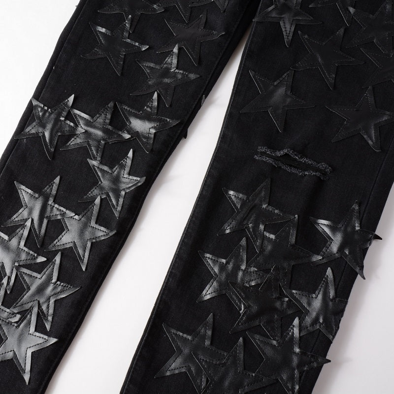 Men Trendy Jeans High-street trendy apparel