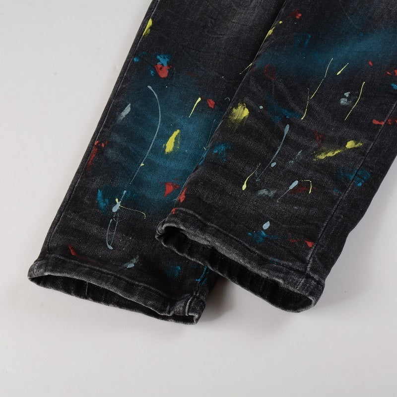 Men Trendy Jeans High-street trendy apparel
