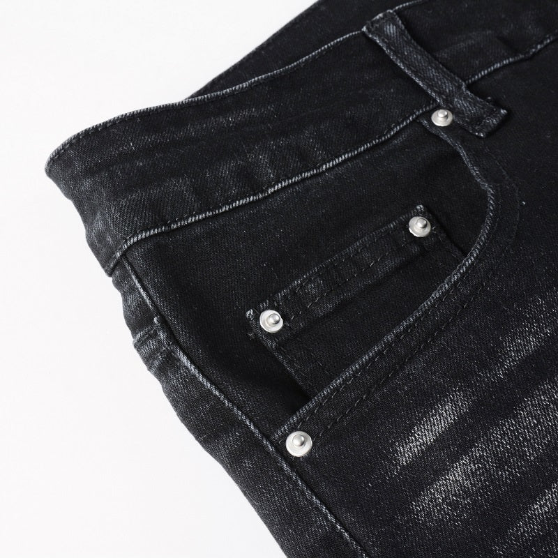 Men Trendy Jeans High-street trendy apparel