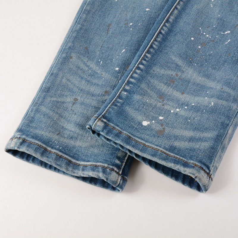 Men Trendy Jeans High-street trendy apparel