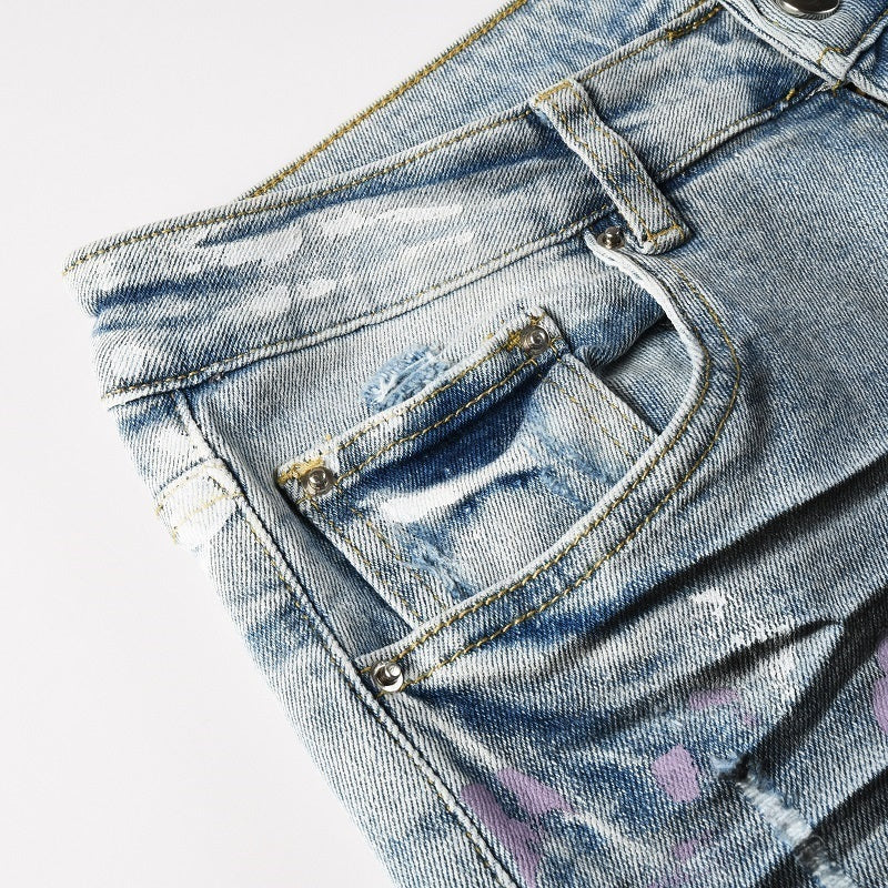 Men Trendy Jeans High-street trendy apparel