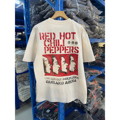 VTG T Shirts Men Creative Pure Cotton High-Street Fashion