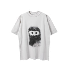 VTG T Shirts Men Creative Pure Cotton High-Street Fashion