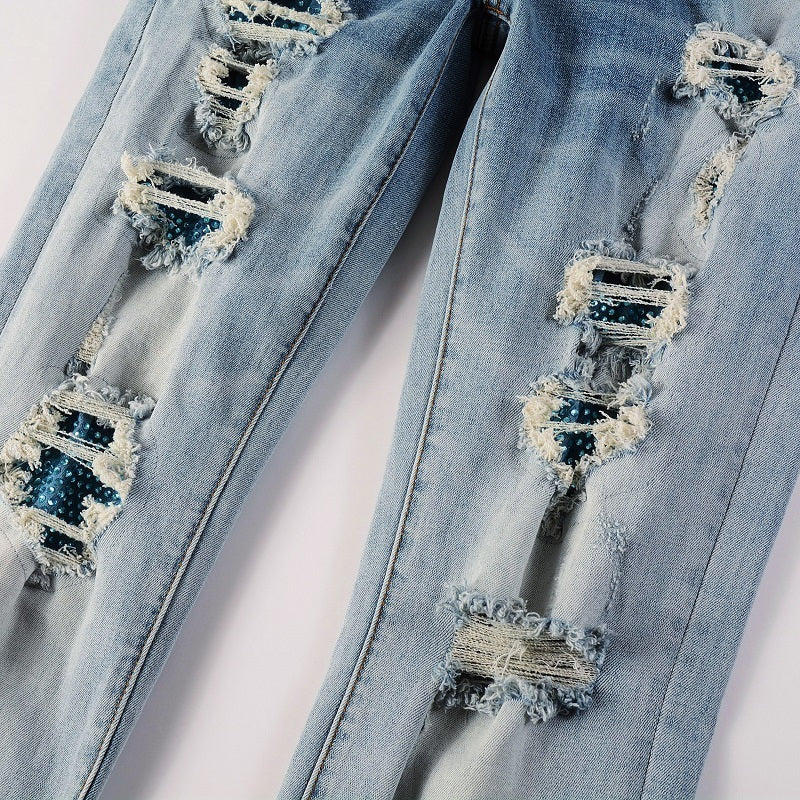 Men Trendy Jeans High-street trendy apparel