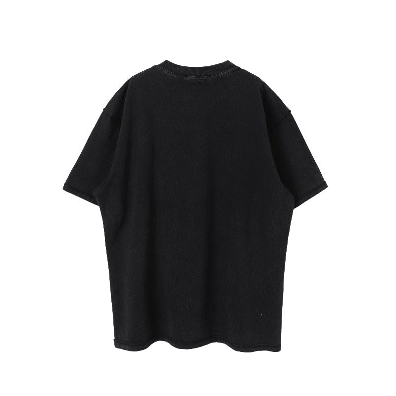 VTG T Shirts Men Creative Pure Cotton High-Street Fashion