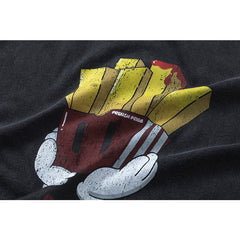 VTG T Shirts Men Creative Pure Cotton High-Street Fashion