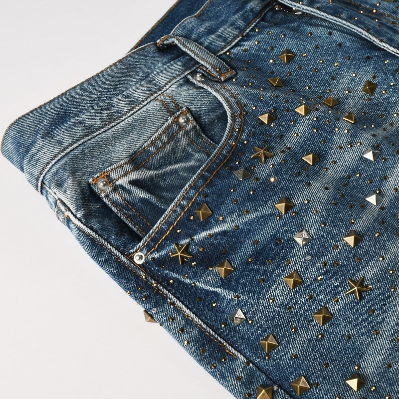 Men Trendy Jeans High-street trendy apparel