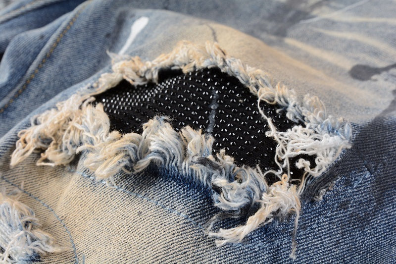 Men Trendy Jeans High-street trendy apparel