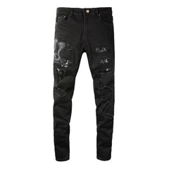 Men Trendy Jeans High-street trendy apparel