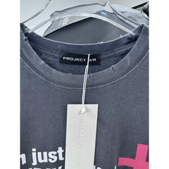 VTG T Shirts Men Creative Pure Cotton High-Street Fashion