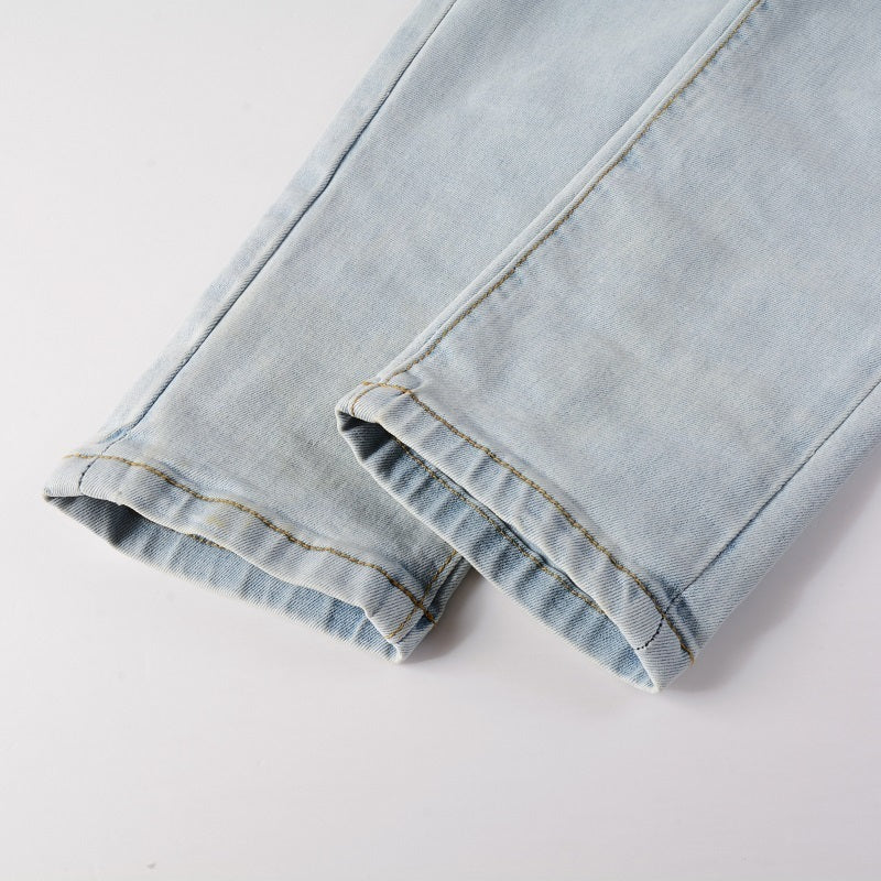 Men Trendy Jeans High-street trendy apparel