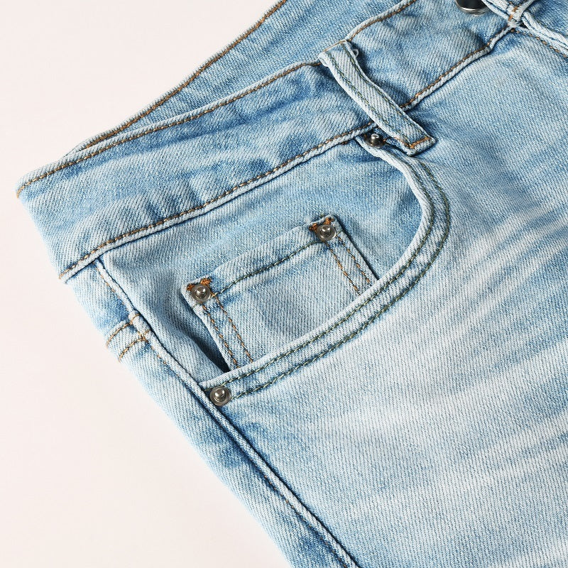 Men Trendy Jeans High-street trendy apparel