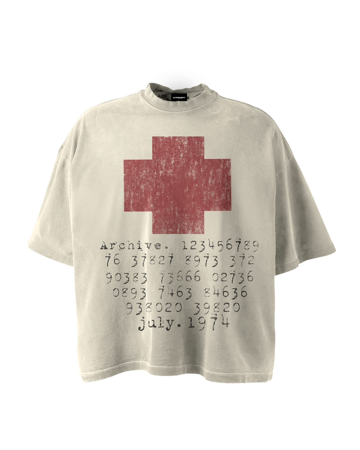 'JULY1974' GRAPHIC TEE