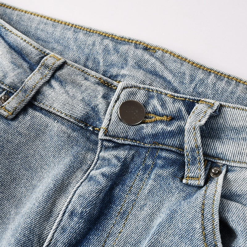 Men Trendy Jeans High-street trendy apparel