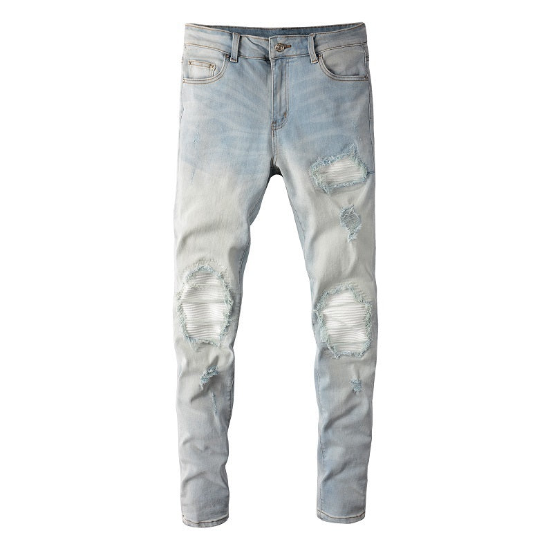 Men Trendy Jeans High-street trendy apparel