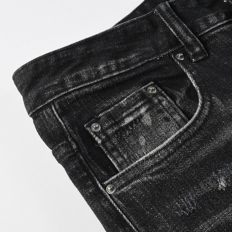 Men Trendy Jeans High-street trendy apparel