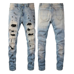 Men Trendy Jeans High-street trendy apparel
