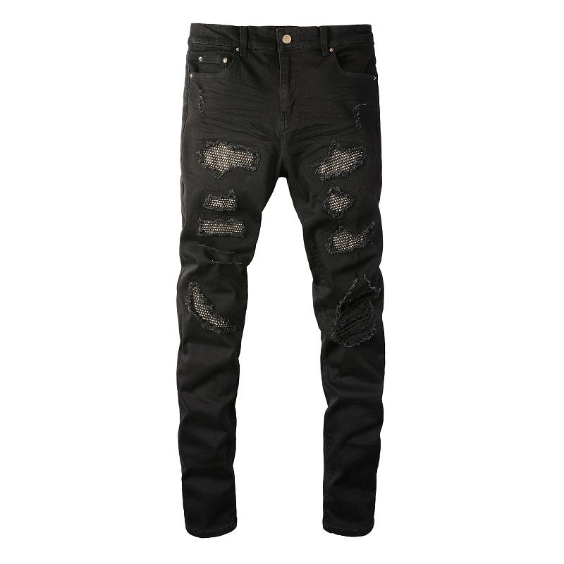 Men Trendy Jeans High-street trendy apparel