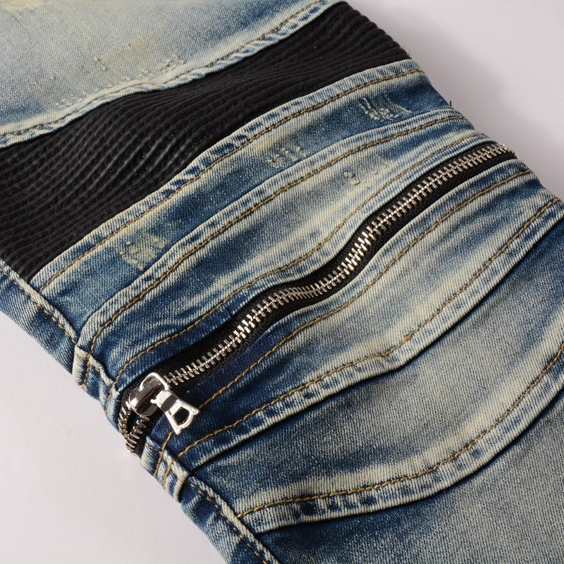 Men Trendy Jeans High-street trendy apparel