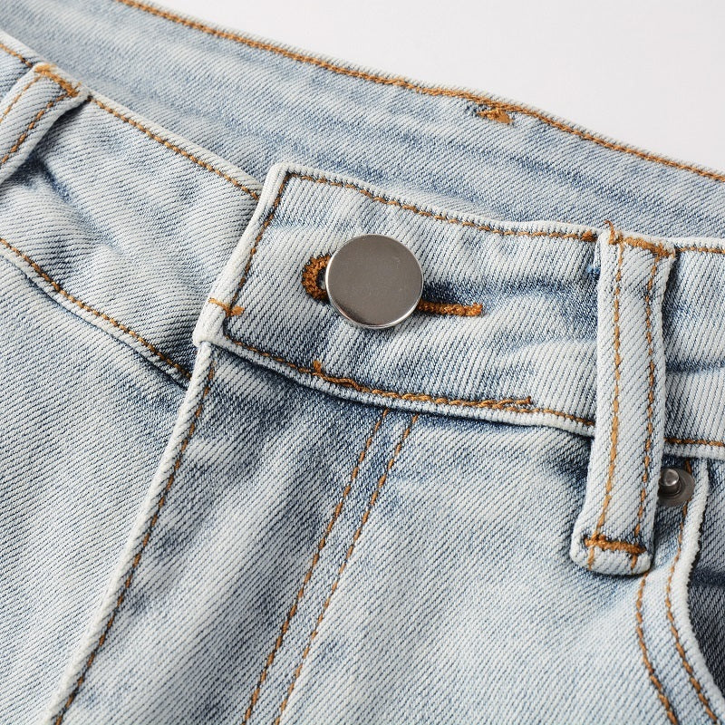 Men Trendy Jeans High-street trendy apparel