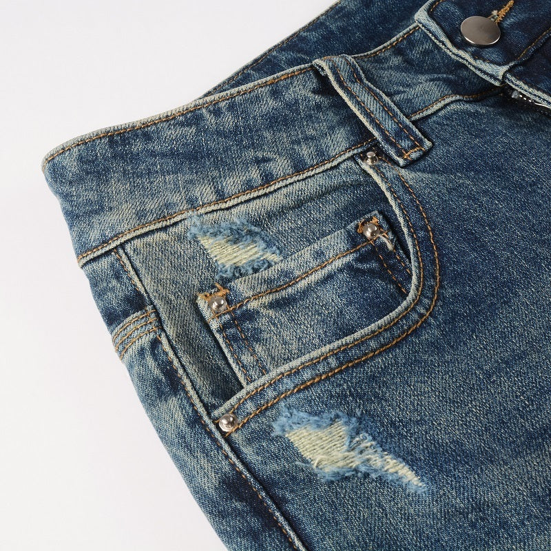 Men Trendy Jeans High-street trendy apparel