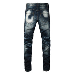 Men Trendy Jeans High-street trendy apparel