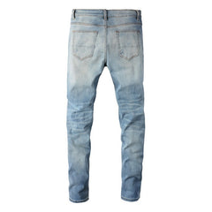 Men Trendy Jeans High-street trendy apparel