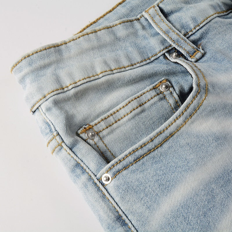 Men Trendy Jeans High-street trendy apparel